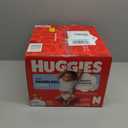 Huggies Size Newborn Diapers, Little Snugglers Baby Diapers, Size Newborn (up to 10 lbs), 144 Count