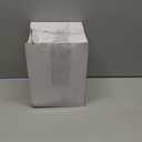 Roshtia 6 Pieces Plastic Popcorn Containers Reusable Buckets 75 oz Popcorn Boxes Bowl with Scoop Retro Style Red Plastic Scoop Set for Movie Theater Night(Stripe)