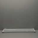 Linear Bar Air Grille 32" X 4", Aluminum Air Supply/Return Grilles,Easy Air Flow,Removable Grille/Door-HVAC Air Vent Cover,White[Outer Dimensions: 32.8"w X 4.8"h]