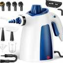 Steam Cleaner, Pressurized Handheld Multi-Surface Natural Steam Cleaner with 12 PCS Accessories & Safety Lock, 350ML Large Capacity, Steamer for Car, Home, Upholstery, Kitchen, Window, Grime, Grease