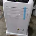 SereneLife Portable Air Conditioner With Heat & Built-in Dehumidifier 10,000 BTU, Portable Heater & AC For Rooms up to 450 Sq Ft - Remote Control & Window Mount Exhaust Kit Included