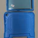 Fire HD 10 & Fire HD 10 Plus Tablet Case for Kids (13th/11th Generation, 2023/2021 Release), DJ&RPPQ Lightweight Shockproof Case Built-in Screen Protector with Handle Stand, Not fit iPad Samsung- Blue