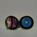 MAGICYOYO K2 Responsive Yoyo Glow in The Dark, Professional Yoyo for Kids 8-12 and Unresponsive Yo yos for Adults, Plastic Yo-yo with Finger Spin Function + 12 Yo yo Strings + Accessory kit-Blue