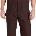 Carhartt Men's R01 Relaxed Fit Duck Bib Overall (36W x 32L, Dark Brown)