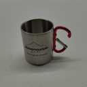 Alpine Mountain Gear Stainless Steel Carabiner Mug Stainless Steel Mug for Camping, Backpacking by Caddis Sports