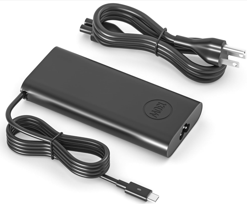 PIOEVTKA 130W USB C Type C Adapter Laptop Charger Compatible with Dell XPS 15 2in1 9575 Precision 5530 2in1 5550 5750 3560 3550 3551 Latitude 7410 7310 7210 9410 9510 9575 5420 5520 5510 Power Cord