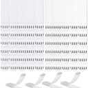 Large Picture Hanging Strips Heavy Duty,32-Pairs(64 Strips) Sticky Picture Hangers for Walls Hanging Without Nail,Damage Free No Nails Refill Adhesive Poster Frame Mounting,White