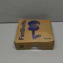 FanShelfie Adjustable Fan Holder for Dorm Room, Bunk & Lofted Bed, College Essentials for Boys & Girls, Patented Height & Distance Design, Compatible with Popular Dorm Fans, 2 Height Options (Black)