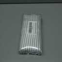 LANE LINEN 100% Cotton Pillowcases, King Size, 450 Thread Count Sateen, Soft & Breathable, Ticking Stripe - Cobalt Blue