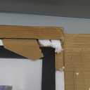 VNVNK 23x23 Frame Black, Perfect for 23x23 Inch Picture without Mat or 19x19 Inch Picture with Mat, Home Wall Decor Picture Frame-1 PCS