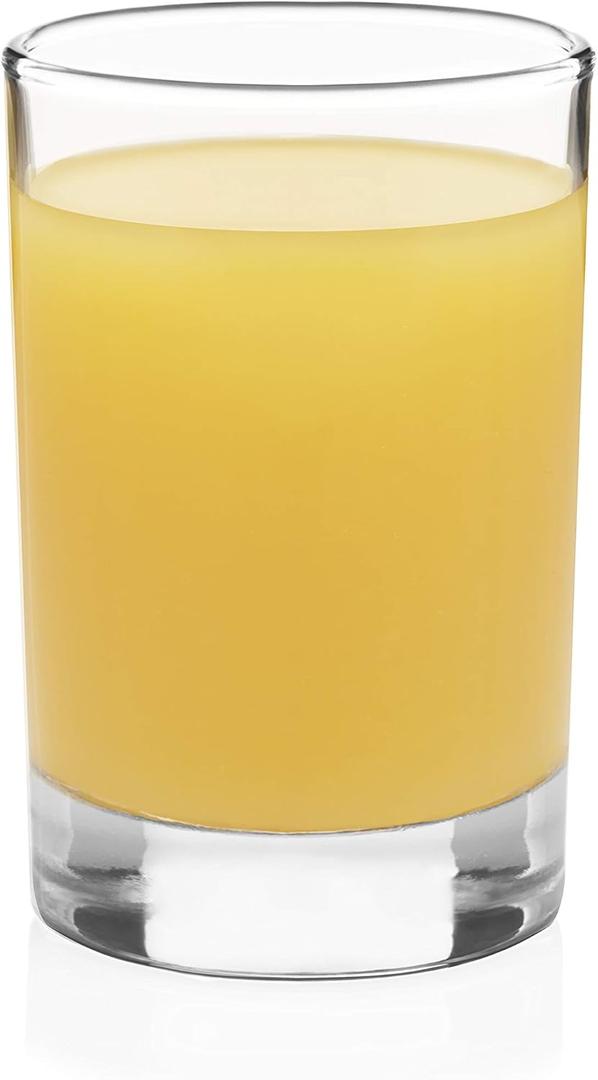 Libbey Heavy Base Juice Glass (Set of 4), 5.5 oz, Clear