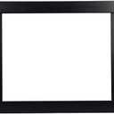 Modern Ember Uptown - Electric Fireplace Insert Trim Kit, 28 Trim Kit for Electric Heater, Metal Electric Fireplace Inserts Trim, Heater Sold Separately