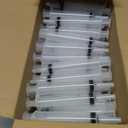 100 Pack Syringes with Tip Cap, 30ml Liquid Syringe BPA-Free Suringes, Washable,Durable, Party Nurses, Halloween, Thanksgiving day, Christmas