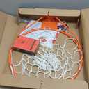 GoSports Regulation 18" Steel Basketball Rim - Choose from Fixed or Breakaway - Use for Replacement or Garage Mount