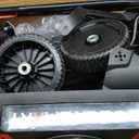 PowerSmart 21" Electric Snow Blower,15 Amp Motor, 2100 RPM, 30 ft Throwing Distance, LED Light for Enhanced Visibility, Corded Design,Perfect for Driveway,Garden, Deck,Garage