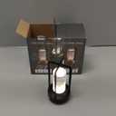 Honoson 2 Packs Portable Metal Table Lamp Rechargeable Cordless Table Lamp for Indoor Outdoor 3 Colors Stepless Dimming Desk for Bedroom Restaurant Bar Camping(Black)