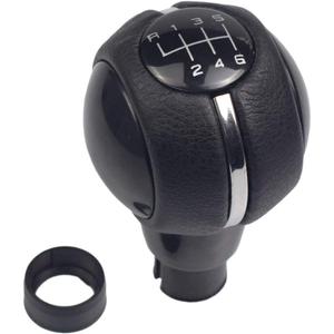 Kakulkomen Manual 6 Speed Car Gear Shift Knob Shifter Lever Handle for Mini Cooper F54 F55 F56 F57 F60 (White6 Speed)