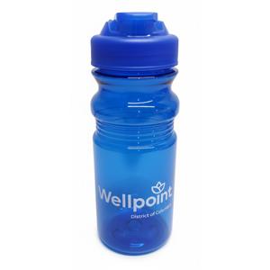 10 Pcs Blue Water Bottles 12 Oz