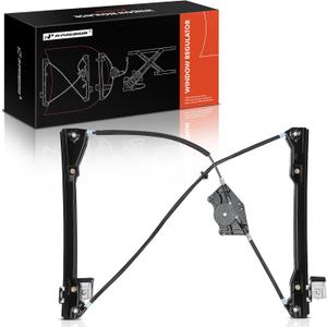 A-Premium Power Window Regulator without Motor Compatible with Volkswagen Beetle 1998-2010 Hatchback Front Left Driver Side (Front Driver Side)