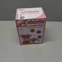 windpaint Fabric Flower Bouquets Toys, Christmas Gifts DIY Craft Kits Toys for Kids, Arts & Crafts for Girls 3 4 5 6 7 8 9 10 Years Old Toddler, Educational Learning Preschool Birthday Gifts(Purple)