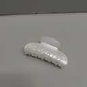 Bride Gifts Hair Clip - Bride Accessories, White Rhinestones Shiny Acrylic Hair Claw Clip, Bridal Wedding Hair Accessories | Bachelorette Party Decorations, Bridal Shower, Engagement Gifts (DIAMOND)