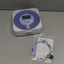 28-Day(1X) Automatic Pill Dispenser  One-Press Daily Dispense (No APP), Easy-to-Use Slide-Door Cup, Sound & Light Alerts, Moisture-Proof Dual Desiccants, Large Compartments for Tablets & Capsules