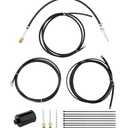 HOLDWELL Complete Nylon Fuel Line Set NFR0013 GM23B FL-GM22B FL-GM22B-T Compatible with 1988-1997 Chevrolet C1500 C2500 C3500 K1500 K2500 K3500 1988-1997 GMC C3500 K3500 Gas Trucks