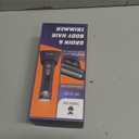 VIKICON 2-in-1 Manscape Trimmer & Shavers for Men: No-Nick Full Body Electric Razor for Pubic, Balls, Back Hair w/Dual-Head Trimmer & Foil Blades - Waterproof Groomer Kit w/Light, Travel Lock & Pouch