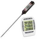 2 x Three Channel Timer, Waterproof Splash Stirring Thermometer Combo. Ideal for darkrooms, Kitchens, Labs.Excluding Batteries.