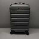Wrangler Hardside Spinner Carry-On Luggage, Charcoal, 22-Inch