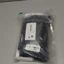 Santa Hat - Adults Deluxe Xmas Christmas Hat Pack 2 pcs (Black and White)