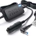 CAR Charger 90W 65W 45W for HP-Envy-Pavilion Touchsmart-Sleekbook 15 17 M6 M7 Series; Hp Spectre X360, Pro G2; Pavilion EliteBook DC Auto Adapter Laptop Power Cord Extra Long 10 Ft UL Listed