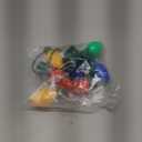 Windy City Novelties 4 Pack LED Light Up Christmas Bulb Necklace with 6 Dynamic Light Modes  Flashing Holiday Accessory for Parties, Parades & Festive Events