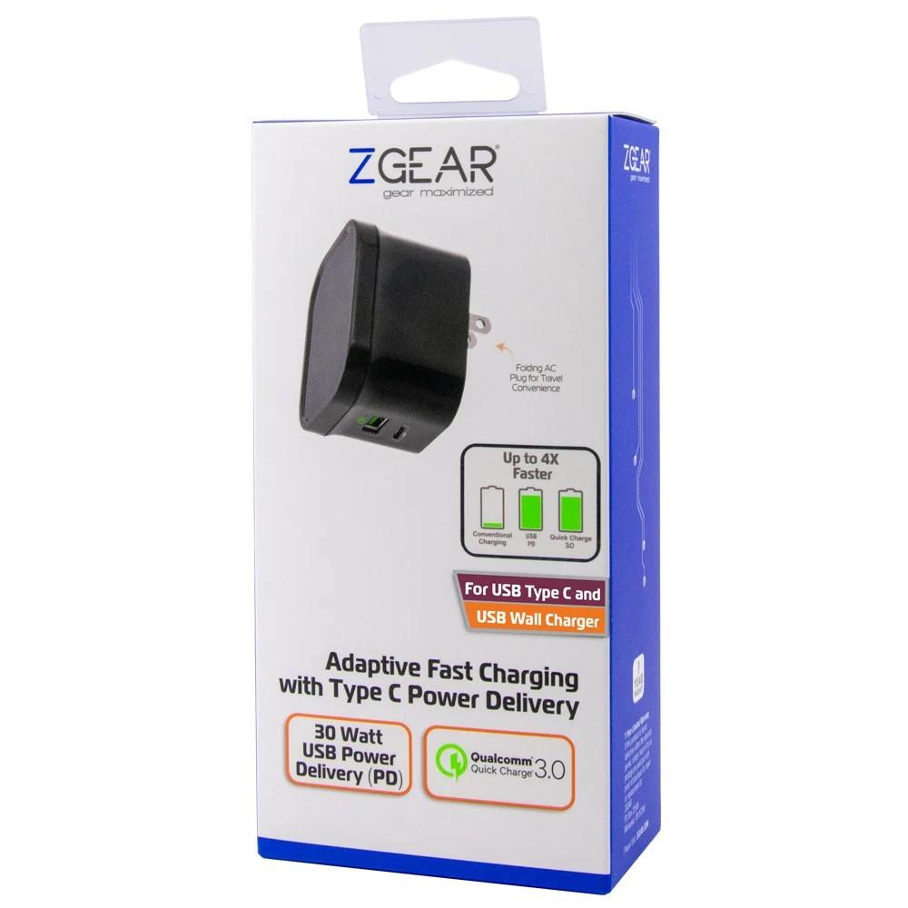 ZGEAR Adaptive Fast Charge Wall Charger