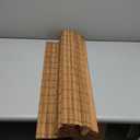 Custom Size Outdoor Bamboo Roller Blinds for Patio Porch | Sun UV Protection & Privacy Screen Shades | with Easy Lift Mechanism & Installation