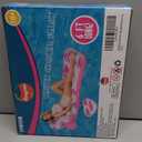 Pool Floats Adult Heavy Duty Inflatable Pool Lounger with Adjustable Backrest Cup Holder Floating Pool Tanning Rafts Water Floaty Lounge Lake Beach Party Games