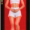 Red Light Therapy Mat Full Body 72"x33", 1436 LEDs, 660&850nm