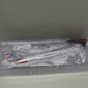 Boeing 787 1:130 Scale Jet Model with LED Light (Touch/Sound Control) for Decoration or Gift