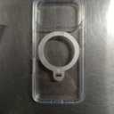 TORRAS Ostand Q3 Spin for iPhone 17 Pro Case Clear, 360 Magnetic Stand, Fit for MagSafe, Camera Control, Built-in Kickstand, 4X Military-Grade Shockproof Slim Phone Case for iPhone 17 Pro, 6.3''