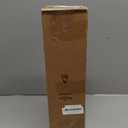 Gold Double Curtain Rod, 36 to 72 Inch Dual Curtain Rods with Aluminium Modern End Cap Finials, 1 Inch Adjustable Heavy Duty Window Treatment Rods, Telescopic Metal Double Drapery Pole Set