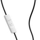 Skullcandy Jib Wired Earbuds with 3.5mm AUX Plug, Noise Isolating Fit, in-Line Microphone Call and Track Control, Convenient for Travel - White (1 Pack)