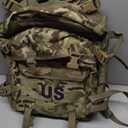 MT Military Army MOLLE 2 Tactical Assault Backpack, Rifleman 3 Day Pack, Medium Rucksack (Multicam-khaki Webbing)