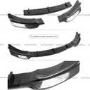 Front Lip Compatible with 2014-2020 BMW 4-Series F32 F33 F36 (Fit Sport/M-Sport Model Only), Performance Bumper Air Dam Lower Chin Splitter Protection Body Kit (Carbon Fiber Pattern)