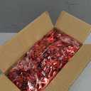 66 Ft Christmas Tinsel Garland Thick Tinsel Garland Xmas Tree Decorations Metallic Tinsel Twist Garland for Christmas, Birthday, Party Decor Indoor Outdoor Party Supplies(Red)