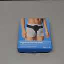 Hernia Belts for Men Inguinal, Hernia Support for Women and Men, Hernia Truss for Left or Right Side, Groin Belt, Adjustable Waist Strap with Removable Compression Pads (Large/X-Large, Black)