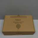 Veken 11.8 Inch Rain Shower Head with Handheld- High Pressure Dual Shower Heads with 5 Modes Handheld Spray Combo- Wide Rainfall Showerhead with Hose, Bathroom Accessories, Matte Black