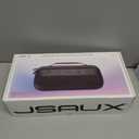 JSAUX Large Capacity Carrying Case for Nintendo Switch 2, Hard Shell Travel Case with 20 Game Card Slots, Storage Bag for Switch 2 and Accessories | Portable & Durable Protective Shell  Black