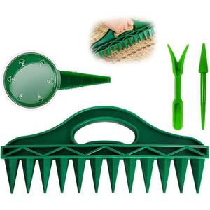 Seed Spreader, 2025 New Sowing Seeds Dispenser Set, Mini Seed Dispenser for Small Seeds, Handheld Seed Planter Tool Seed Dibber Multifunctional Seed Spacer Gardening Tools