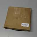 Microwave Splatter Cover Glass Splatter Guard Lid with Collapsible Silicone for Food Plate Covers 8.5 inch Black