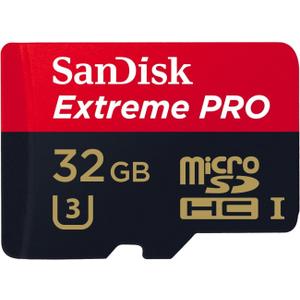 Sandisk Extreme Pro Flash Memory Card (SDSDQXP-032G-A46A)